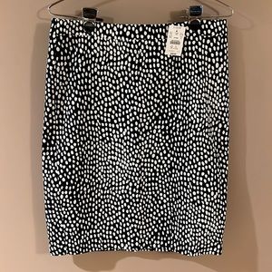 J.Crew Factory Dotted Skirt